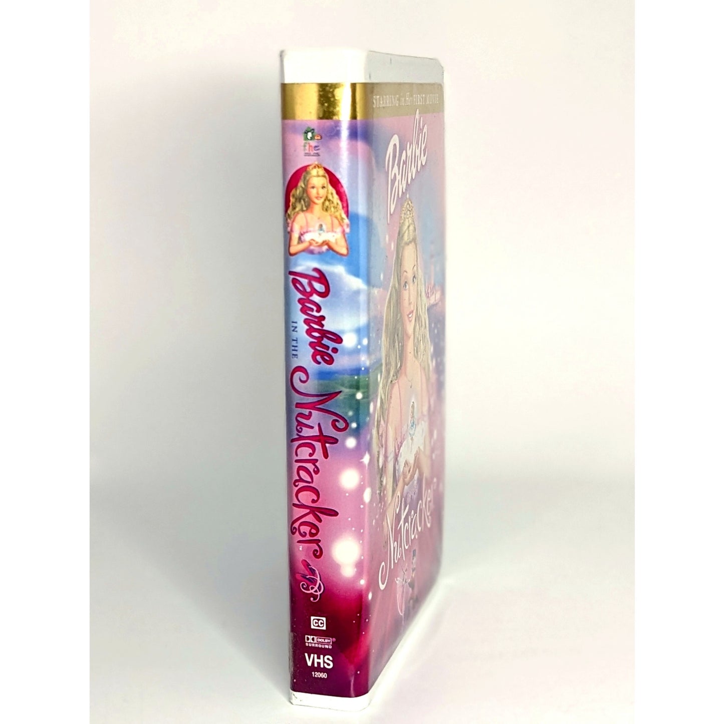 Barbie in the Nutcracker VHS Vintage Y2K 2001 EUC Mattel Christmas Cartoon