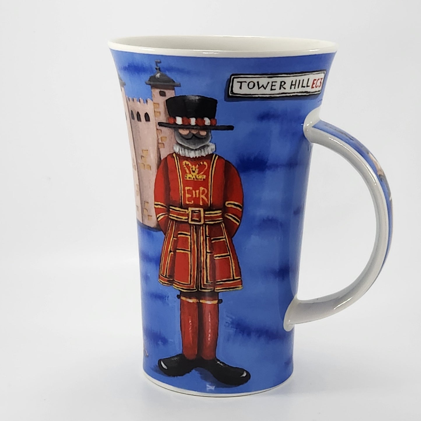 Dunoon London Mug by Kate Mawdsley - Beefeater & Policeman Design 16oz