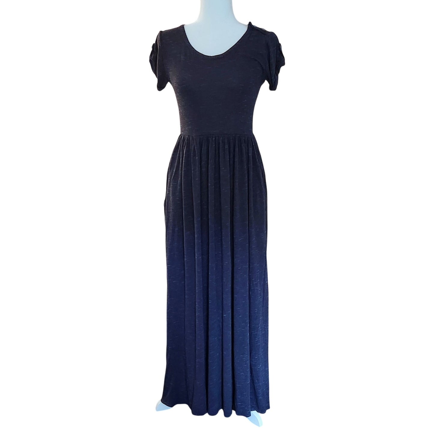 Matilda Jane Deep Water Blue T-shirt Maxi Dress Size S