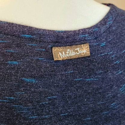 Matilda Jane Deep Water Blue T-shirt Maxi Dress Size S