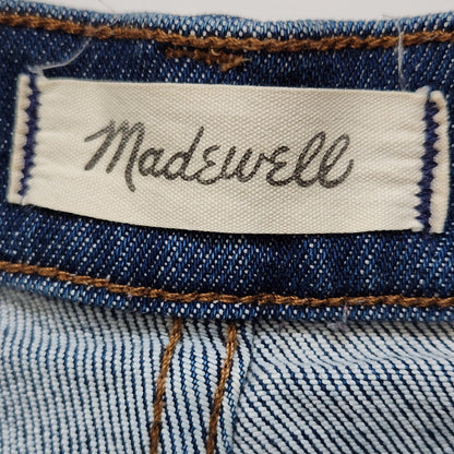 Madewell 10” High-Rise Skinny Jeans | Roz Wash Dark Denim Blue | Size 29