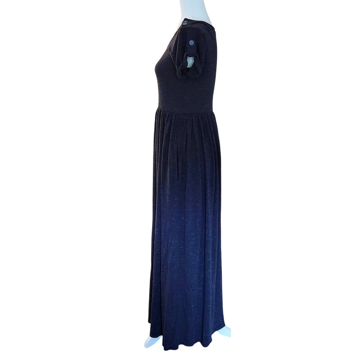 Matilda Jane Deep Water Blue T-shirt Maxi Dress Size S