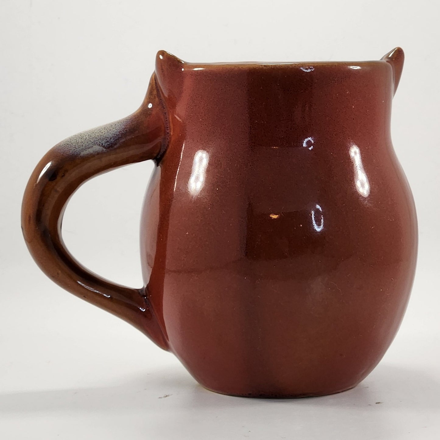 Gibson 3D Art Fox Shaped Reactive Glazed Stoneware Coffee Mug 20 oz | Home