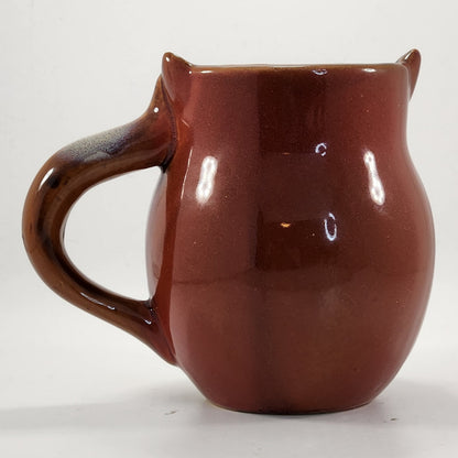 Gibson 3D Art Fox Shaped Reactive Glazed Stoneware Coffee Mug 20 oz | Home
