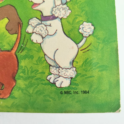 Simon & Schuster Vintage 1980s Paperback Kids Book Punky Brewster and the Great Dog Escape