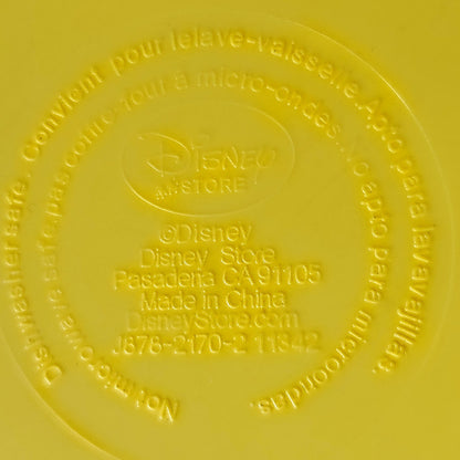 Disney Store Vintage 2000s The Little Mermaid Flounder Fish Child's Plastic Bowl