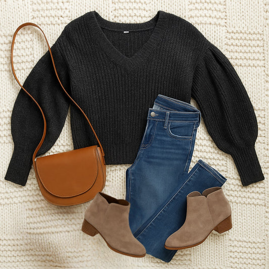 Madewell Pleat-Sleeve Pullover Sweater Ashland Slate | Italian Yarn Silk Blend Textured Knit | Women's Size XXS